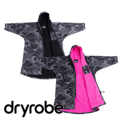 Dryrobe Advance V3 Black Camo Long Sleeved Changing Robe