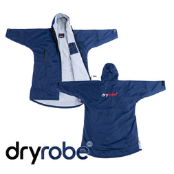 Dryrobe Advance V3 Navy Long Sleeved Changing Robe