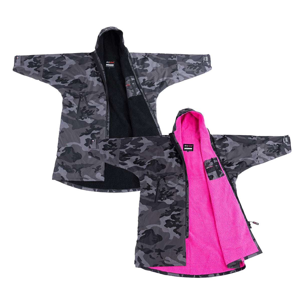 Dryrobe V3 - Black Camo (Long Sleeved)