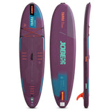 2025 Jobe Aero Yarra SUP Board 10.6 Package Purple