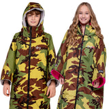 Dryrobe V3 - Kids Camo (Short Sleeved)