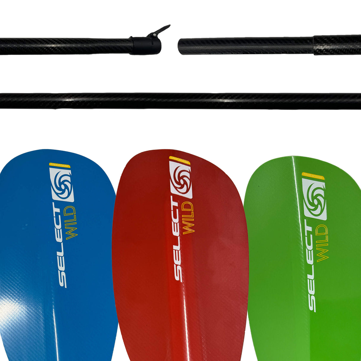 Select Wild 2 Piece Paddle - Straight Shaft