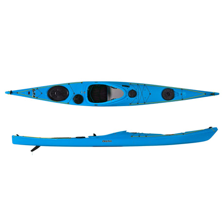 P&H Delphin 155 Sea Kayak - Corelite-X - Skeg