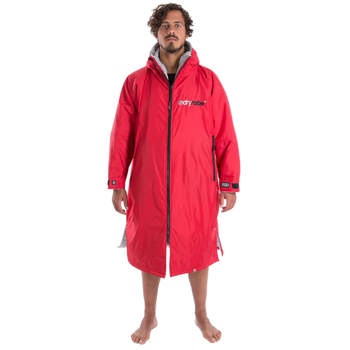 Dryrobe Red Long Sleeved Changing Robe