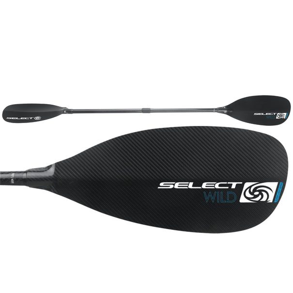 Select Wild Carbon 2 Piece Paddle - Straight Shaft