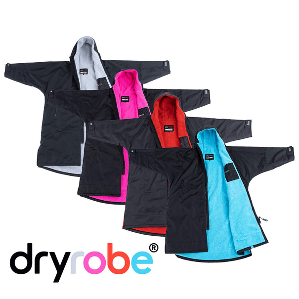 Dryrobe Advance V3 Black Long Sleeved Changing Robe